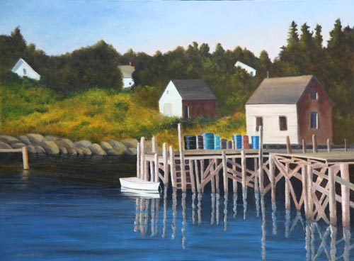 "Maine Pier and Dock"